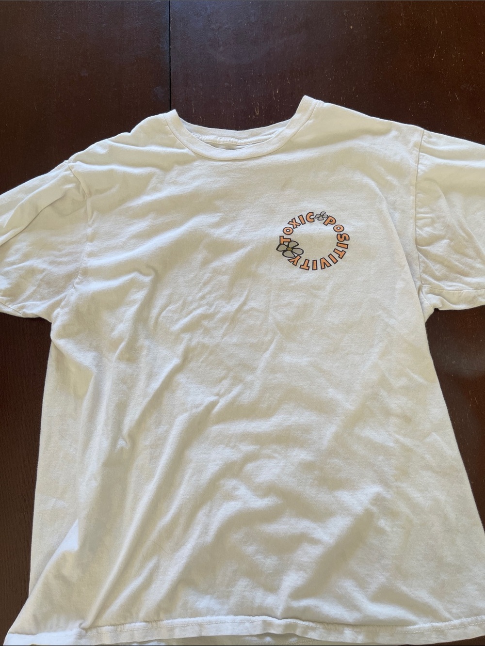 White Short Sleeve Graphic Tee
